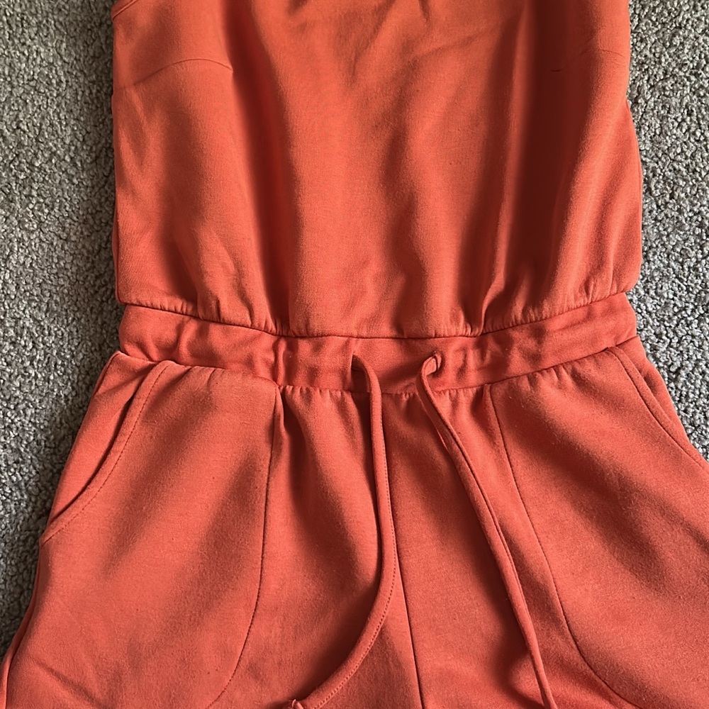Stylish Orange Jumpsuit